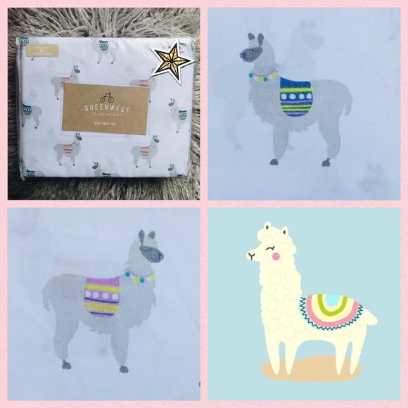 Queenwest Trading Company Bedding Queenwest Traveling Llama King
